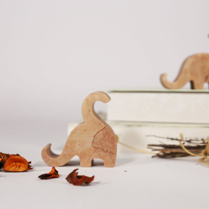 心心向龍大理石恐龍手機座(兩入一組), , hi-res image number null